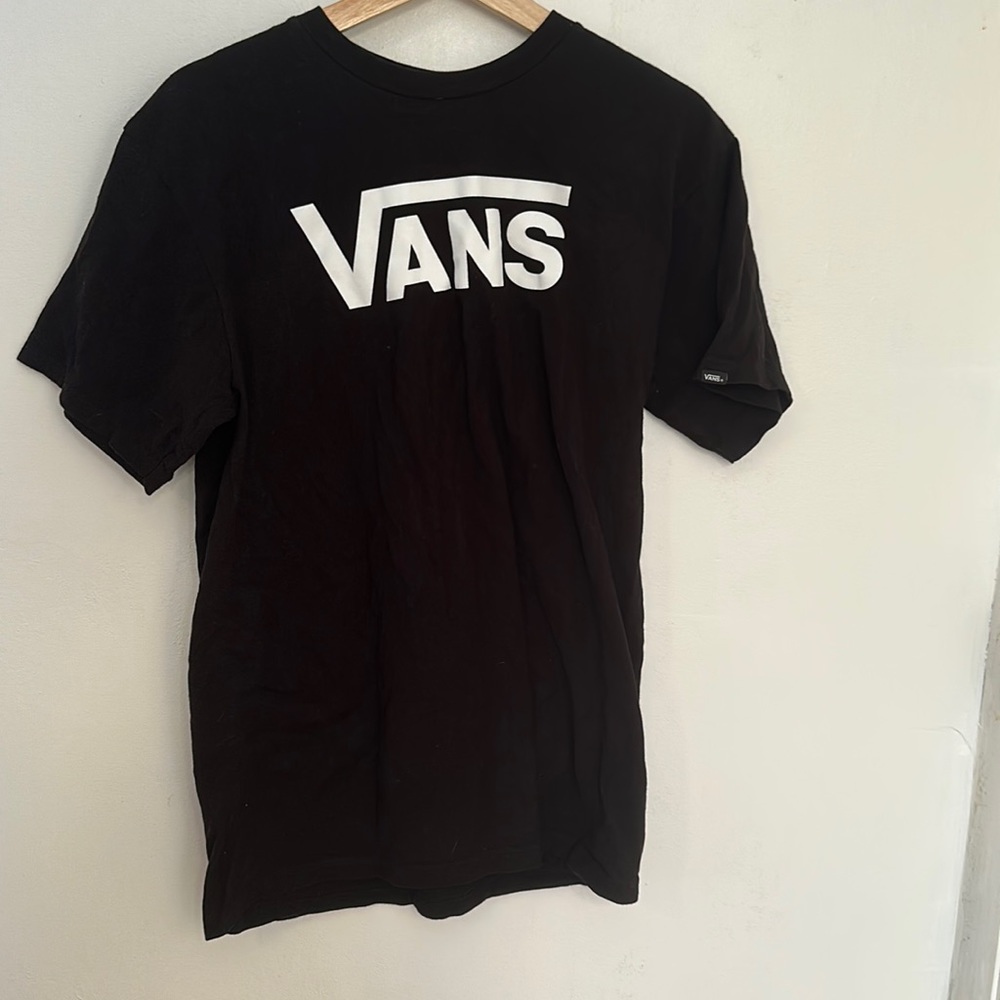 Vans T-shirt. Black, Medium.